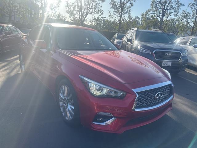 used 2021 INFINITI Q50 car, priced at $27,500