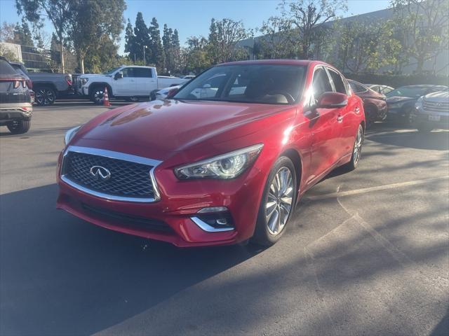 used 2021 INFINITI Q50 car, priced at $27,500