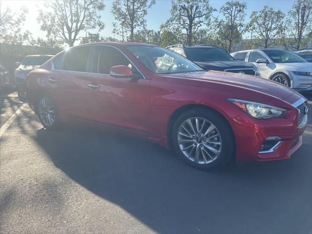 used 2021 INFINITI Q50 car, priced at $27,500