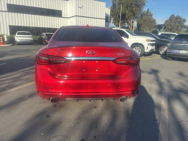 used 2021 INFINITI Q50 car, priced at $27,500