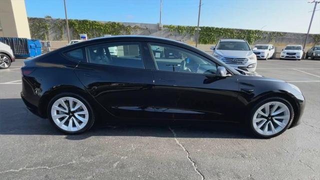 used 2022 Tesla Model 3 car, priced at $23,550
