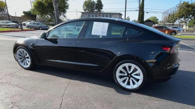 used 2022 Tesla Model 3 car, priced at $23,550
