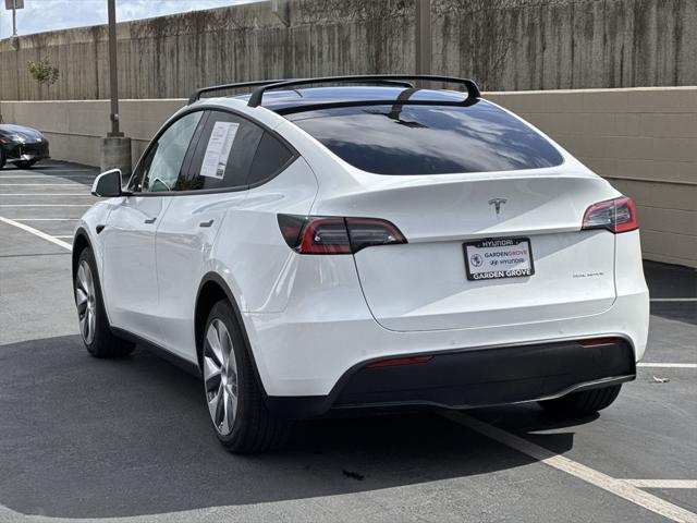 used 2021 Tesla Model Y car, priced at $28,550