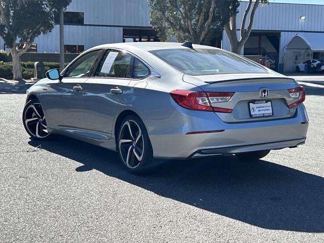 used 2022 Honda Accord Hybrid car, priced at $25,999