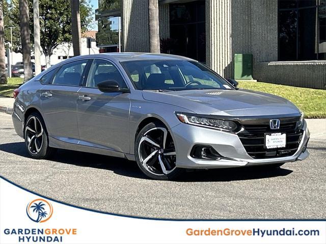 used 2022 Honda Accord Hybrid car, priced at $25,999