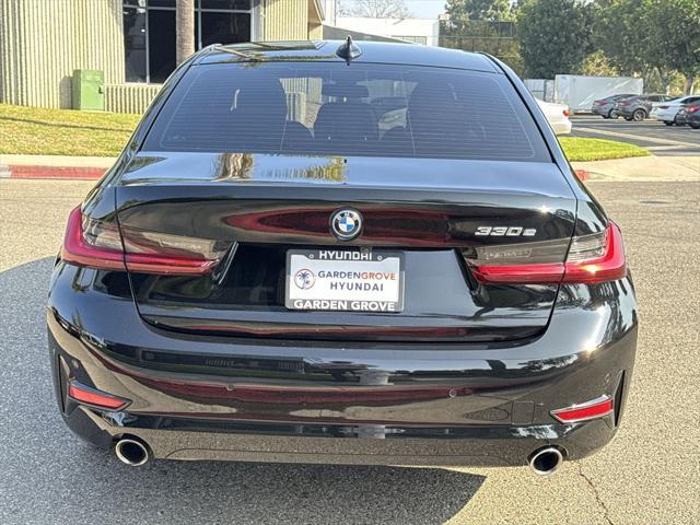 used 2022 BMW 330e car, priced at $27,700