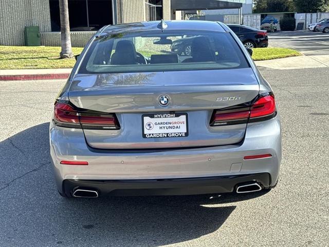 used 2022 BMW 530e car, priced at $35,850