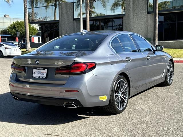 used 2022 BMW 530e car, priced at $35,850