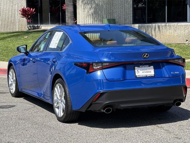 used 2022 Lexus IS 300 car, priced at $35,000