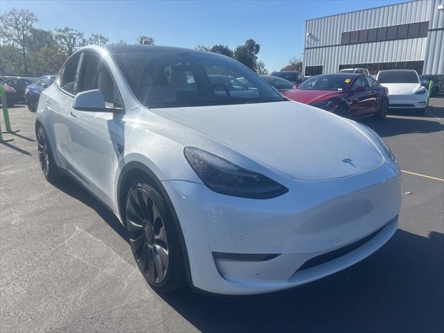 used 2022 Tesla Model Y car, priced at $31,000