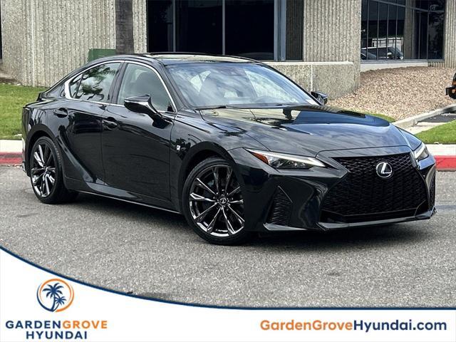 used 2023 Lexus IS 350 car, priced at $43,000