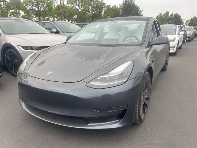 used 2022 Tesla Model 3 car, priced at $29,550