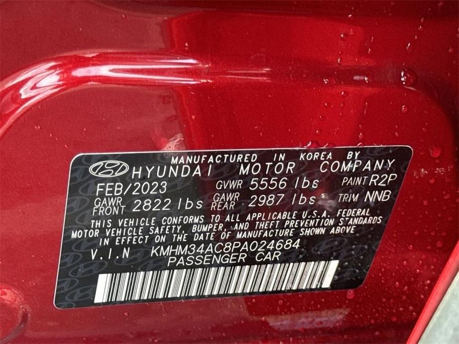 used 2023 Hyundai IONIQ 6 car, priced at $30,000