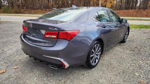 used 2018 Acura TLX car, priced at $19,495