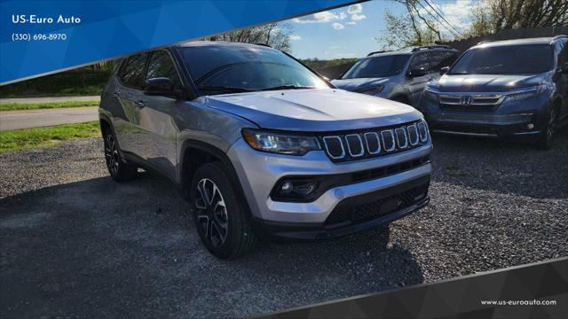 used 2022 Jeep Compass car, priced at $21,500