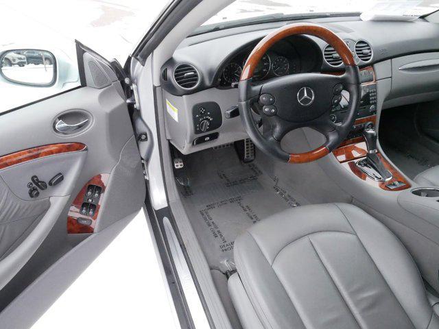 used 2008 Mercedes-Benz CLK-Class car, priced at $13,000