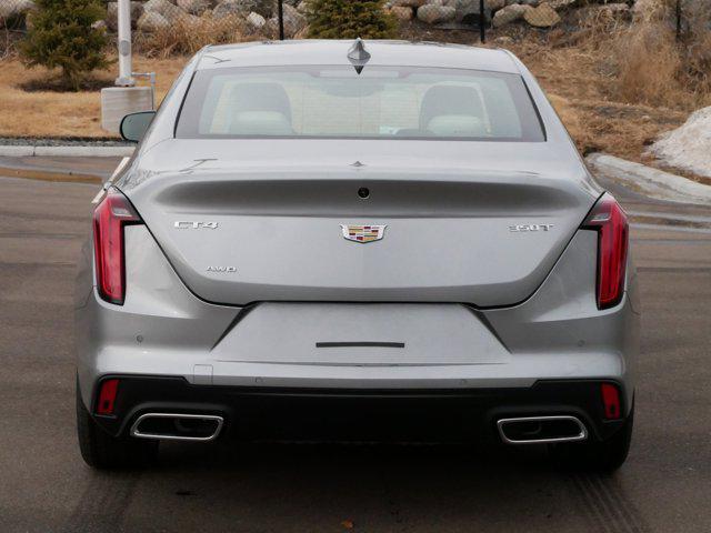 new 2025 Cadillac CT4 car, priced at $42,110