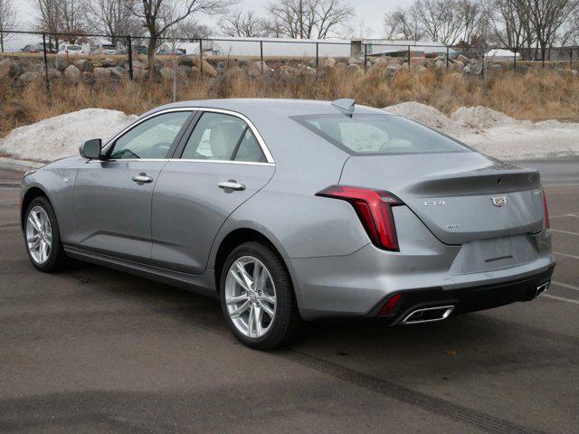 new 2025 Cadillac CT4 car, priced at $42,110