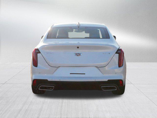 new 2025 Cadillac CT4 car, priced at $42,710