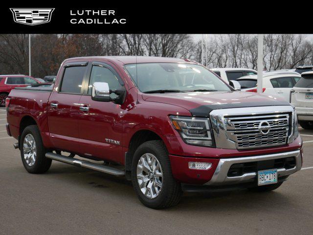 used 2021 Nissan Titan car, priced at $33,997