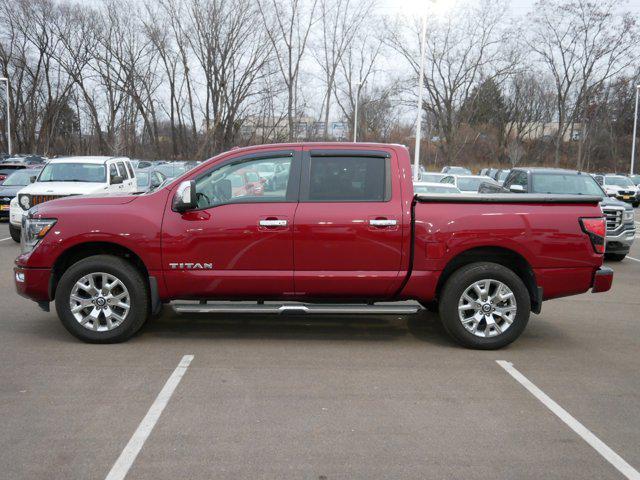 used 2021 Nissan Titan car, priced at $33,997