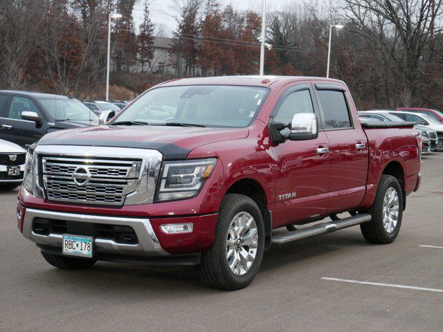 used 2021 Nissan Titan car, priced at $33,997