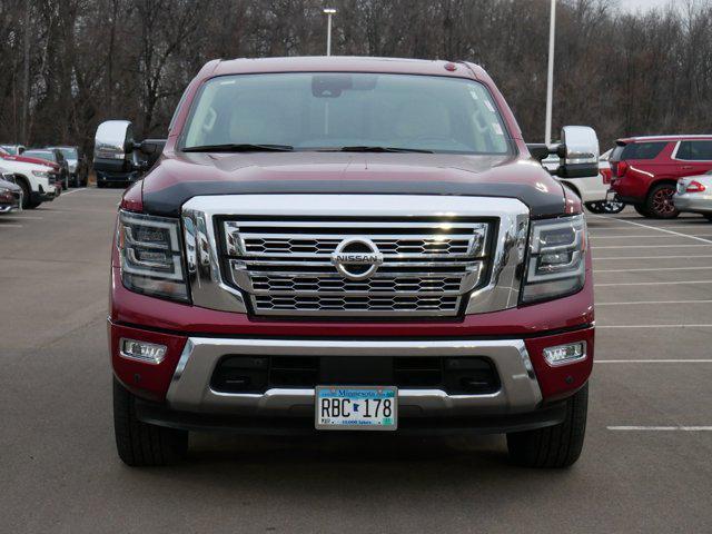 used 2021 Nissan Titan car, priced at $33,997