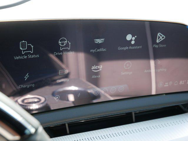 new 2025 Cadillac OPTIQ car, priced at $59,410