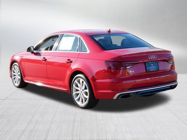 used 2019 Audi A4 car, priced at $18,397