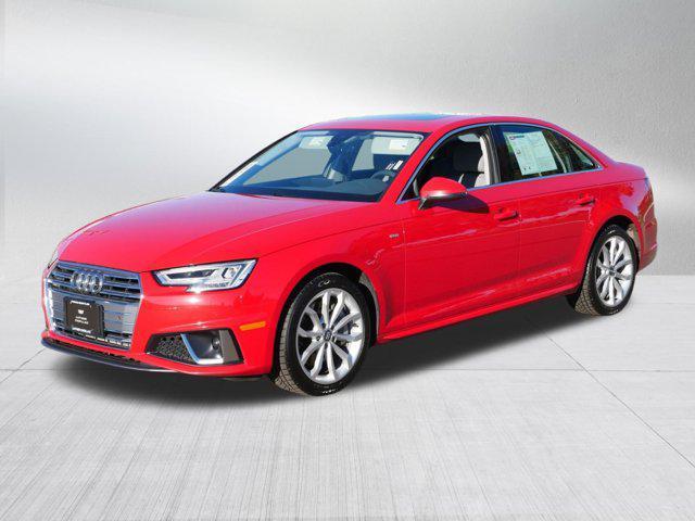 used 2019 Audi A4 car, priced at $18,397
