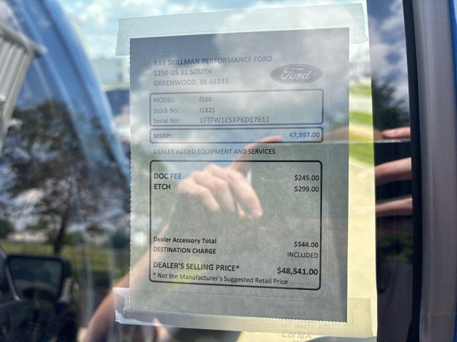 used 2023 Ford F-150 car, priced at $47,997
