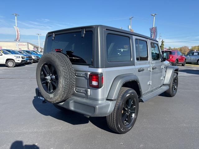used 2021 Jeep Wrangler Unlimited car, priced at $30,407
