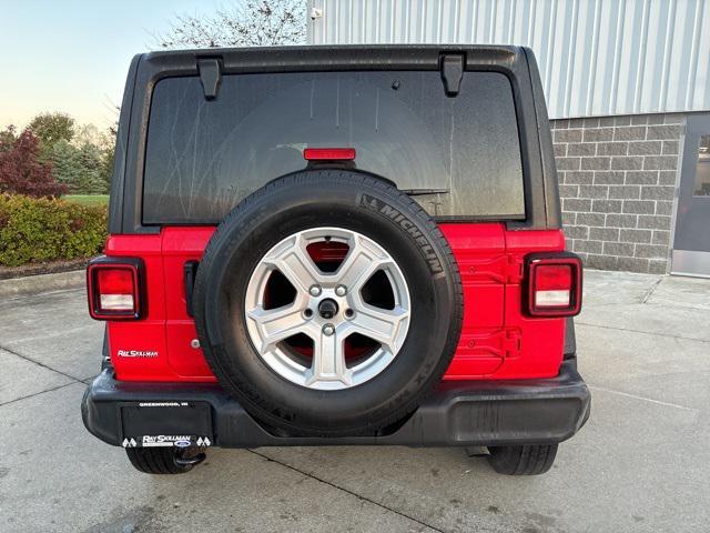 used 2019 Jeep Wrangler Unlimited car, priced at $29,086