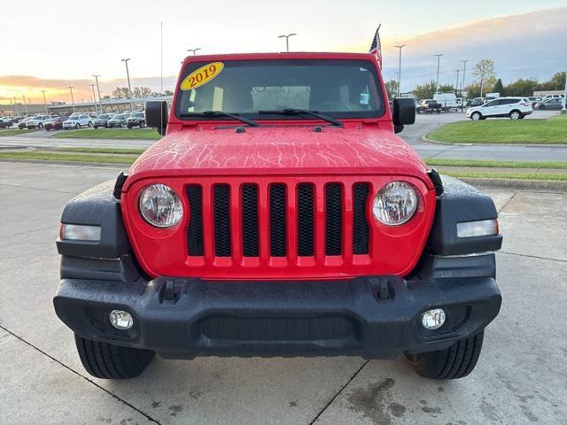 used 2019 Jeep Wrangler Unlimited car, priced at $29,086