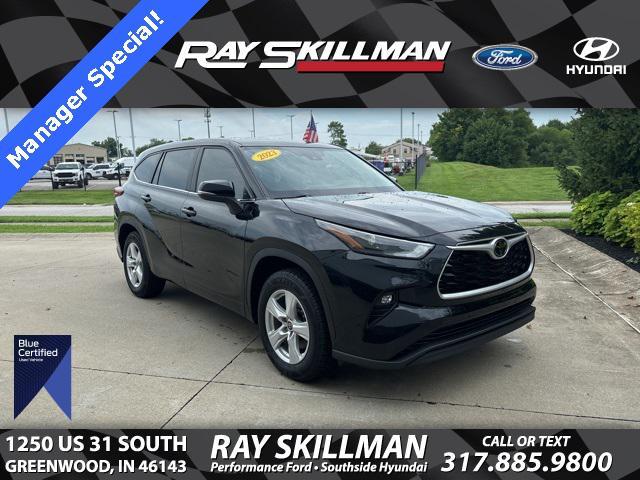 used 2023 Toyota Highlander car, priced at $34,821