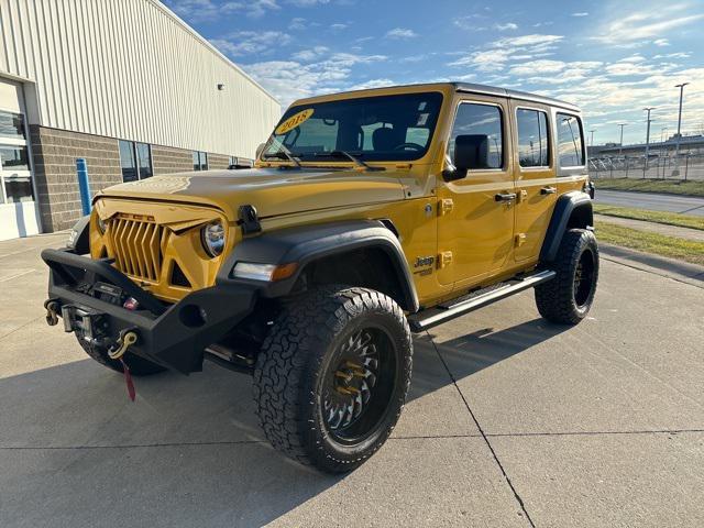 used 2018 Jeep Wrangler Unlimited car, priced at $26,980