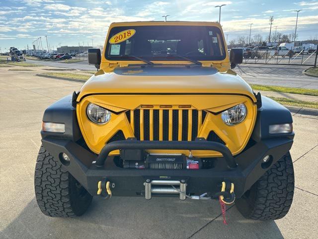 used 2018 Jeep Wrangler Unlimited car, priced at $26,980