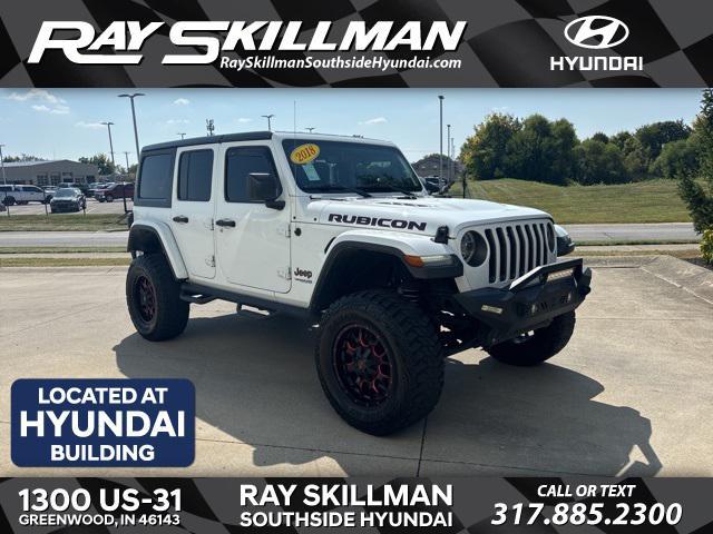 used 2018 Jeep Wrangler Unlimited car, priced at $31,980