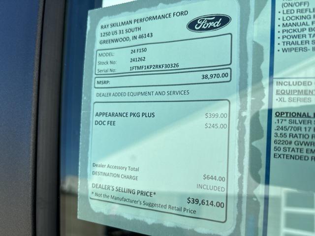 new 2024 Ford F-150 car, priced at $36,169