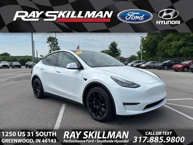 used 2020 Tesla Model Y car, priced at $24,997
