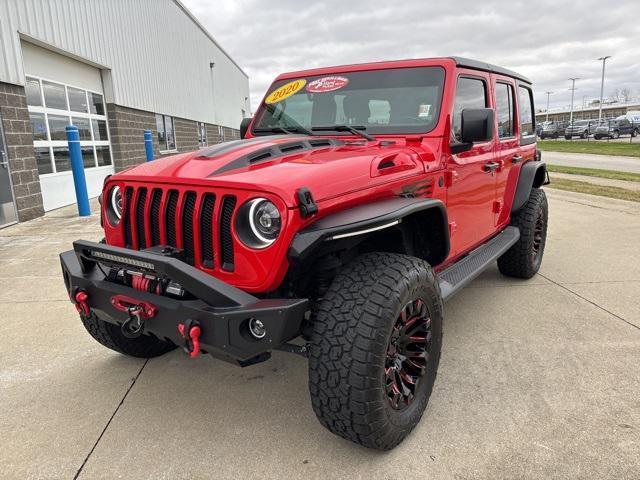 used 2020 Jeep Wrangler Unlimited car, priced at $30,980