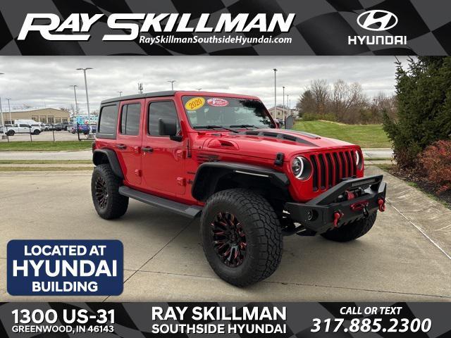 used 2020 Jeep Wrangler Unlimited car, priced at $30,980