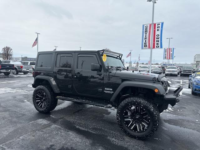 used 2016 Jeep Wrangler Unlimited car, priced at $29,907