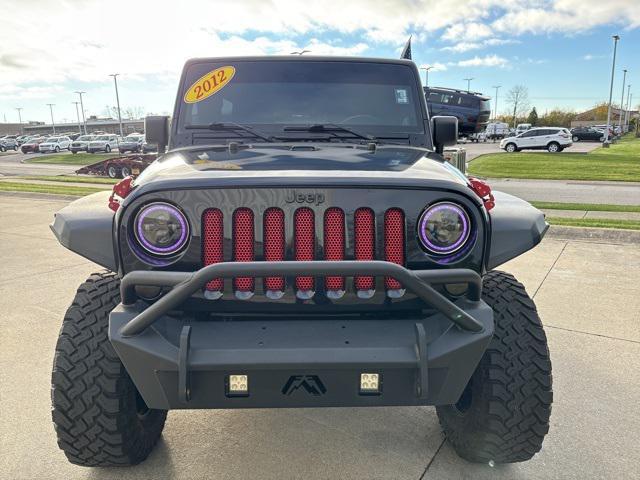 used 2012 Jeep Wrangler Unlimited car, priced at $17,991