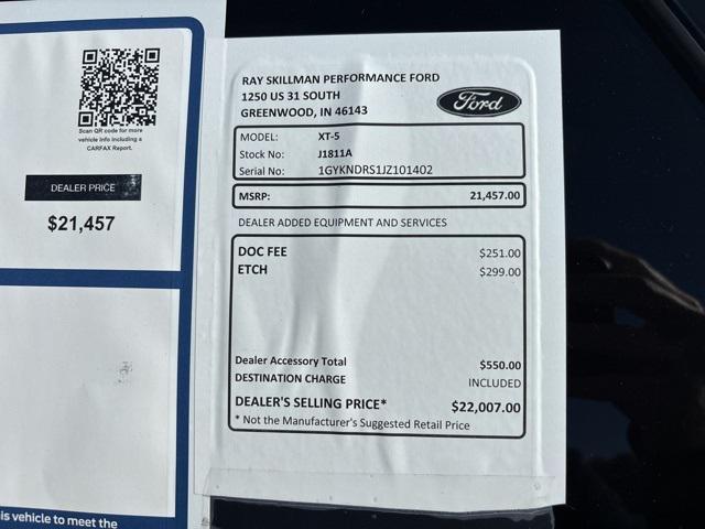 used 2018 Cadillac XT5 car, priced at $21,457