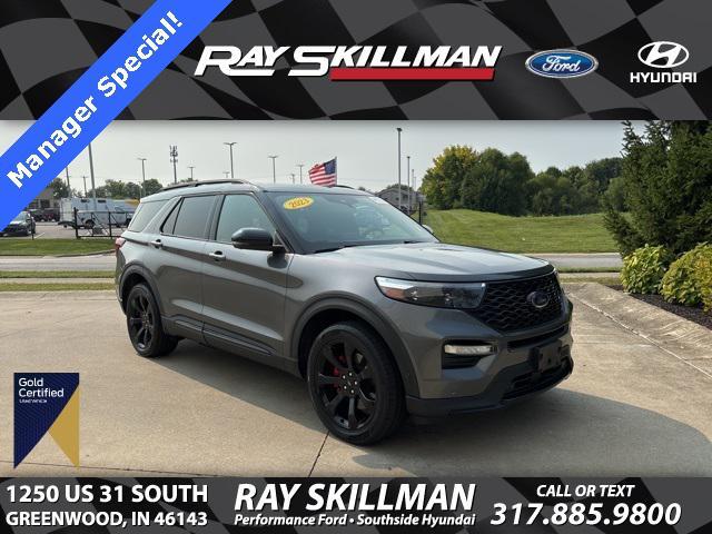 used 2023 Ford Explorer car, priced at $44,286