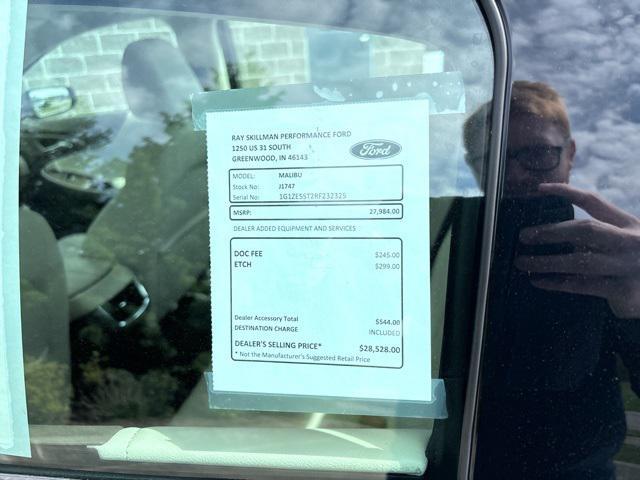 used 2024 Chevrolet Malibu car, priced at $27,984