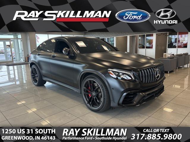 used 2019 Mercedes-Benz AMG GLC 63 car, priced at $53,407