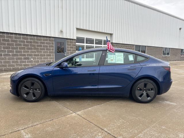 used 2023 Tesla Model 3 car, priced at $29,210