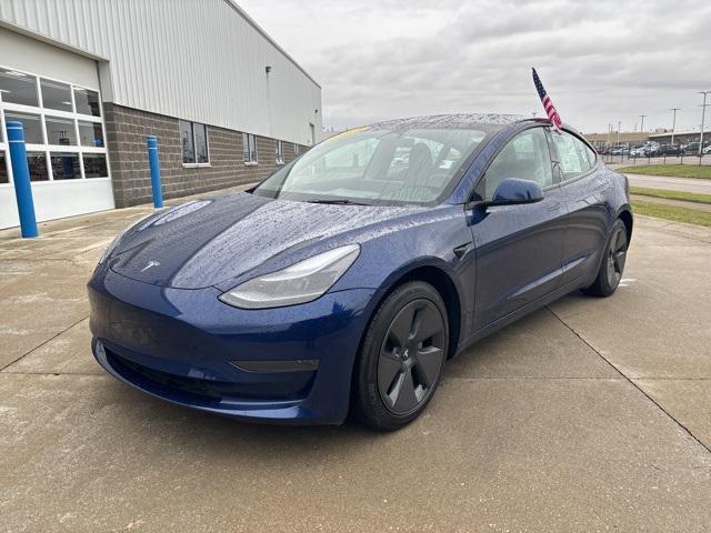 used 2023 Tesla Model 3 car, priced at $29,210